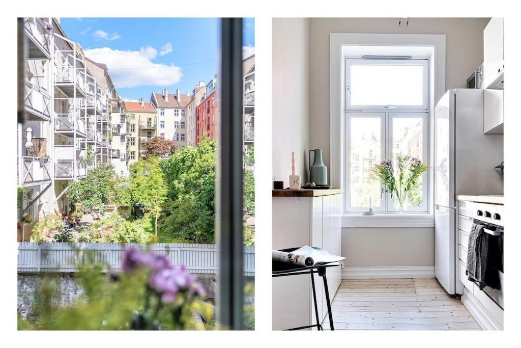 Lovely Central Apartment With Two Large Bedrooms Nearby Oslo Opera, Vis A Vis Botanical Garden Buitenkant foto